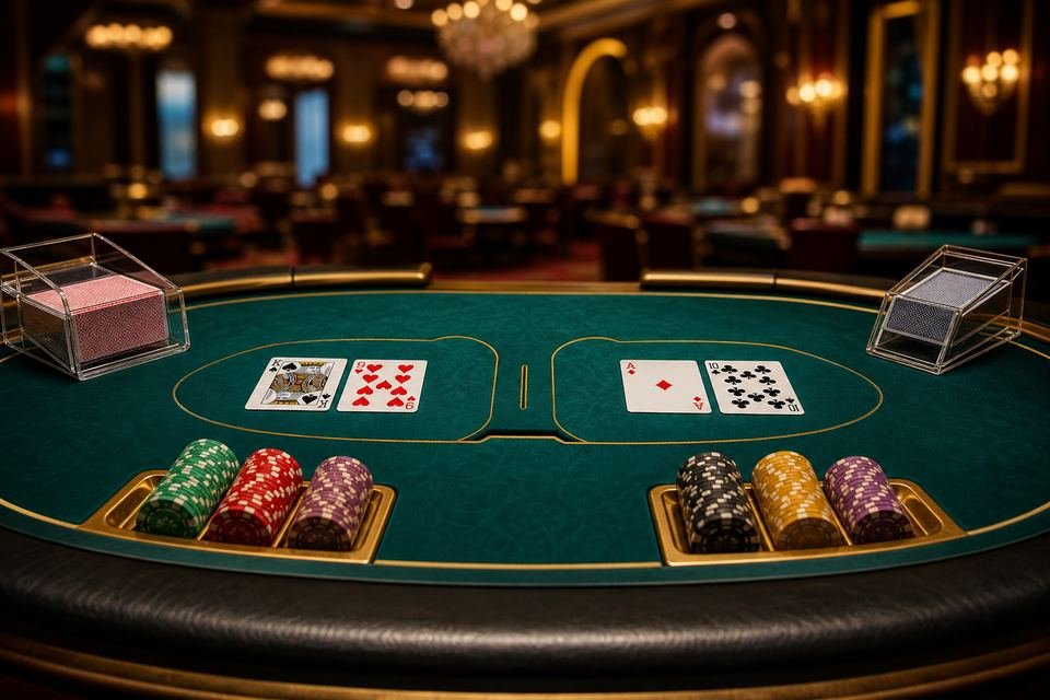 Live baccarat on Goat21